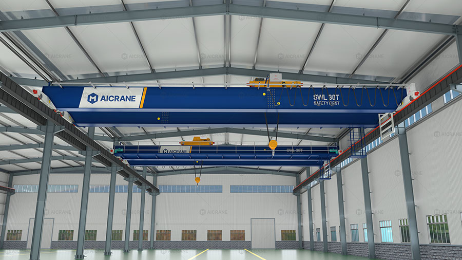 top running crane